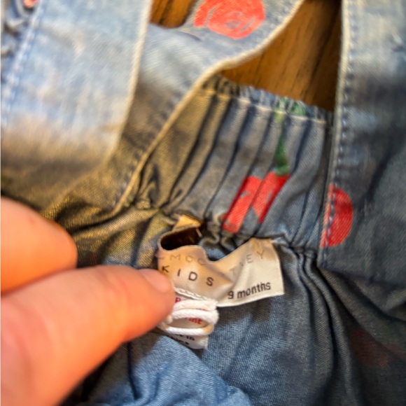 NWT Stella McCartney Kids Cherry Dress, 9 Month - Picture 3 of 3